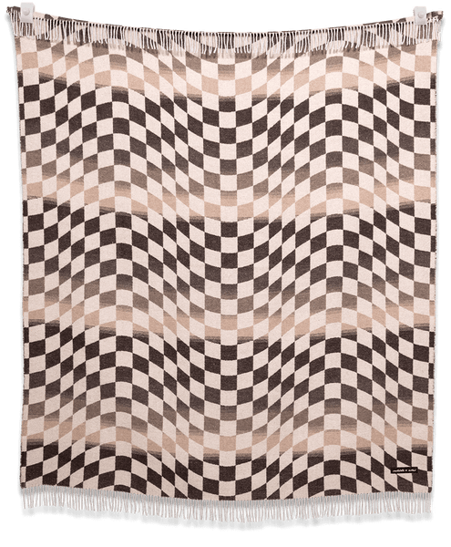 Sackcloth & Ashes Checkered Blanket - Palm Desert